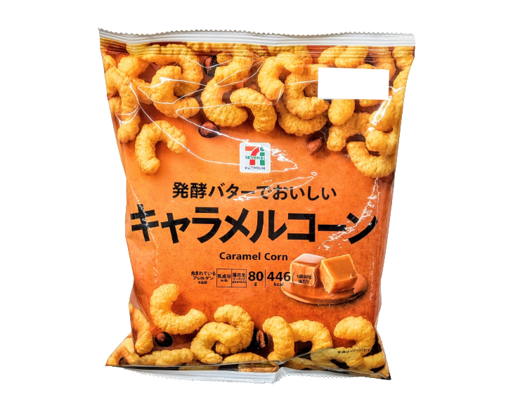 7-Eleven Japan Caramel Corn Curls