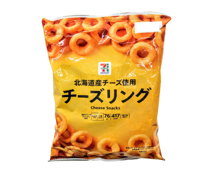 7-Eleven Japan Cheese Ring Corn Snacks