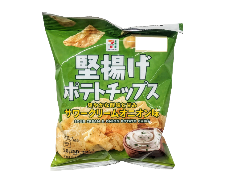 7-Eleven Japan Hard-Fried Sour Cream & Onion Potato Chips