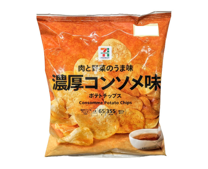 7-Eleven Japan Rich Consommé Potato Chips