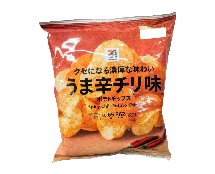 7-Eleven Japan Spicy Chili Potato Chips