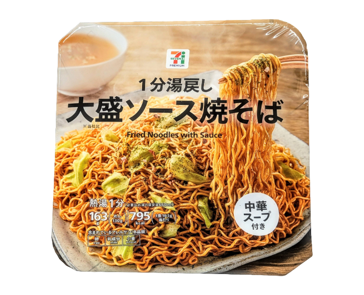 7-Eleven Japan Yakisoba with Sauce (Large Size) – Saku Saku Mart 7-Eleven Japan Yakisoba with Sauce (Large Size) – Saku Saku Mart