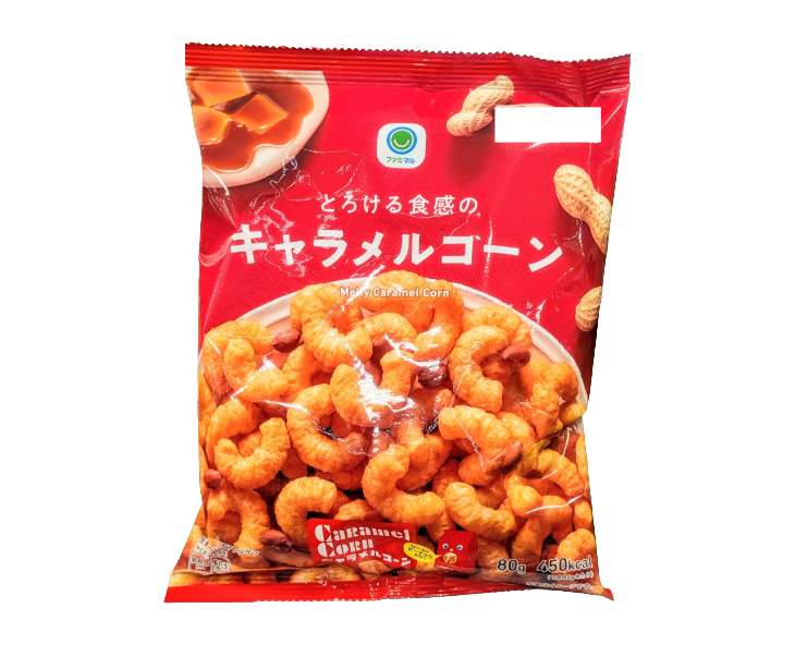 Family Mart Japan Caramel Corn Curls