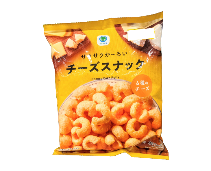 Family Mart Japan Cheese Corn Puffs