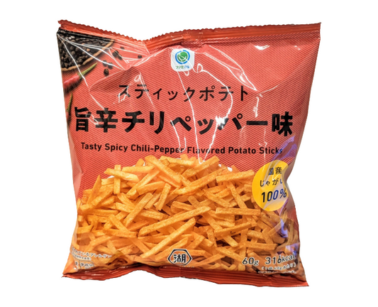 Family Mart Japan Tasty Spicy Chili Pepper Potato Sticks