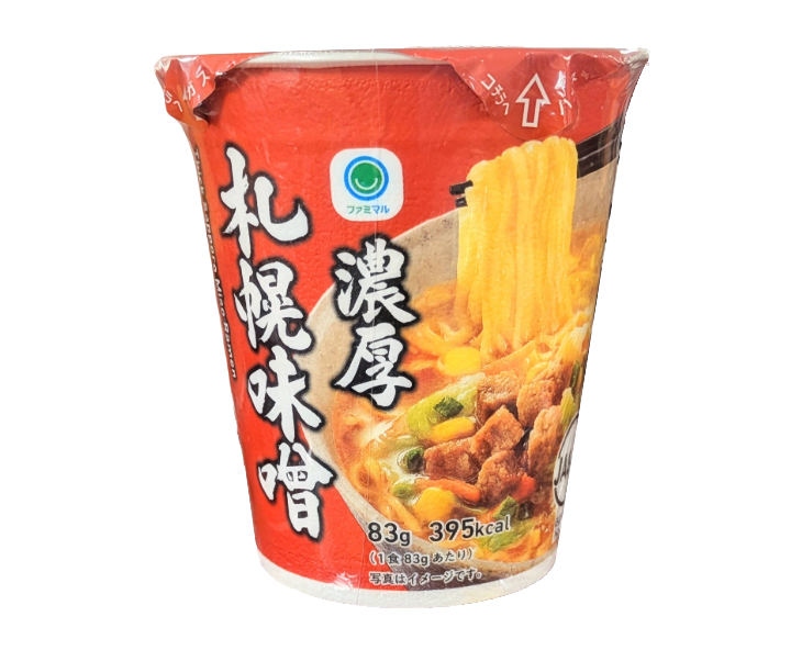 Family Mart Japan Thick Sapporo-style Miso Ramen