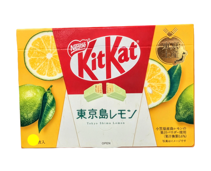 Kit Kat Japan Isle of Tokyo Lemon (Regional Taste Series)