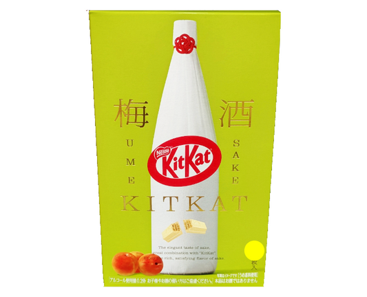 Japanese Kit Kat Umeshu sour plum flavor
