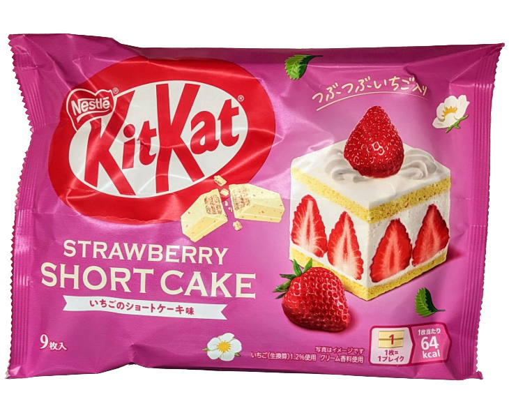 Kit Kat Japan Strawberry Shortcake
