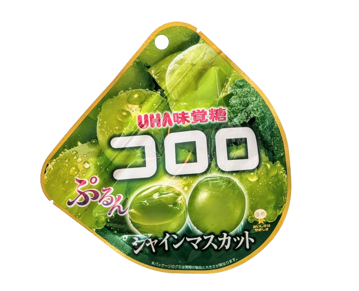 Kororo Muscat Grape Gummies from Japan