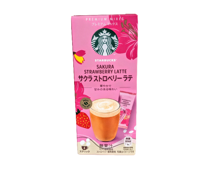 Starbucks Japan Sakura Strawberry Latte