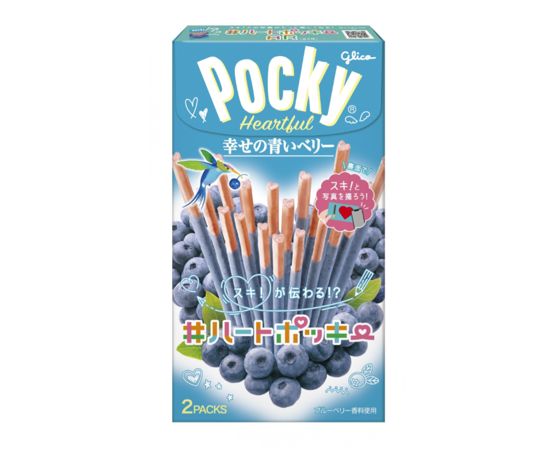 Pocky Happy Blueberry Cookie Sticks