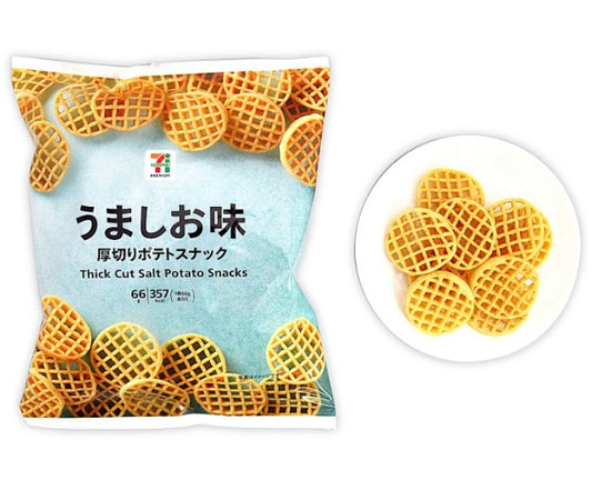 7-Eleven Japan Thick-Cut Salt Potato Snacks