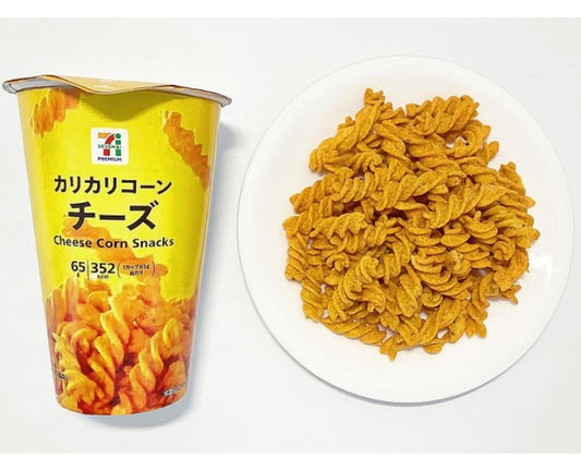 7-Eleven Japan Cheese Corn Snacks