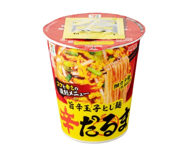 7-Eleven Japan Spicy Daruma Egg Noodle Ramen