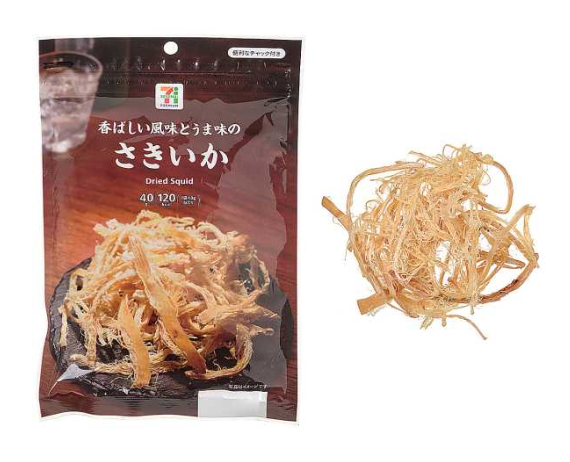 7-Eleven Japan Soft Roasted Squid Strips – Saku Saku Mart