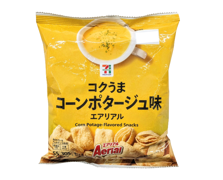 7-Eleven Japan Aerial Corn Potage Corn Snack