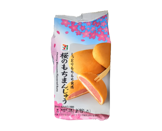 7-Eleven Japan Cherry Blossom Mochi Manju Sweet Buns