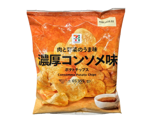7-Eleven Japan Rich Consommé Potato Chips