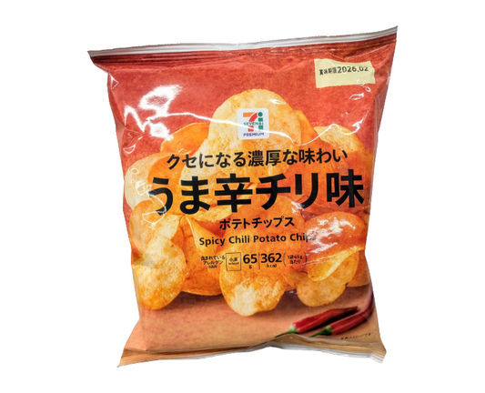 7-Eleven Japan Spicy Chili Potato Chips