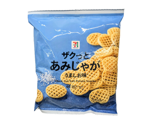 7-Eleven Japan Thick-Cut Salt Potato Snacks