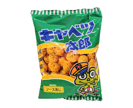 Cabbage Taro Corn Puffs from Japan
