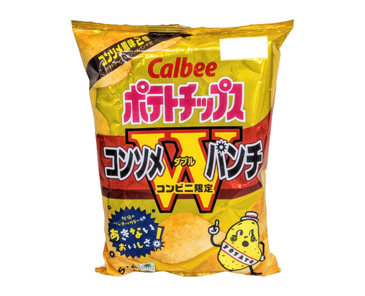 Calbee Consommé Double Punch Potato Chips