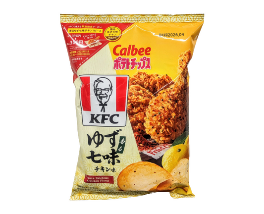 Calbee KFC Yuzu Shichimi Chicken Potato Chips from Japan