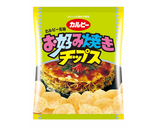 Calbee Okonomiyaki Potato Chips