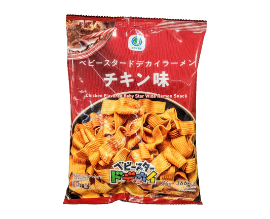 Family Mart Japan chicken flavored baby star ramen snack