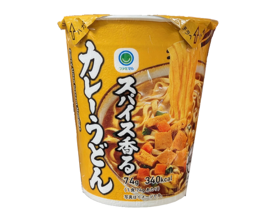 Family Mart Japan Curry Udon Instant Noodles