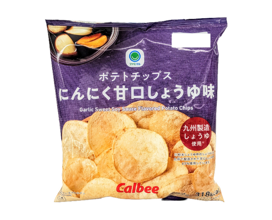 Family Mart Japan Garlic & Sweet Soy Sauce Potato Chips