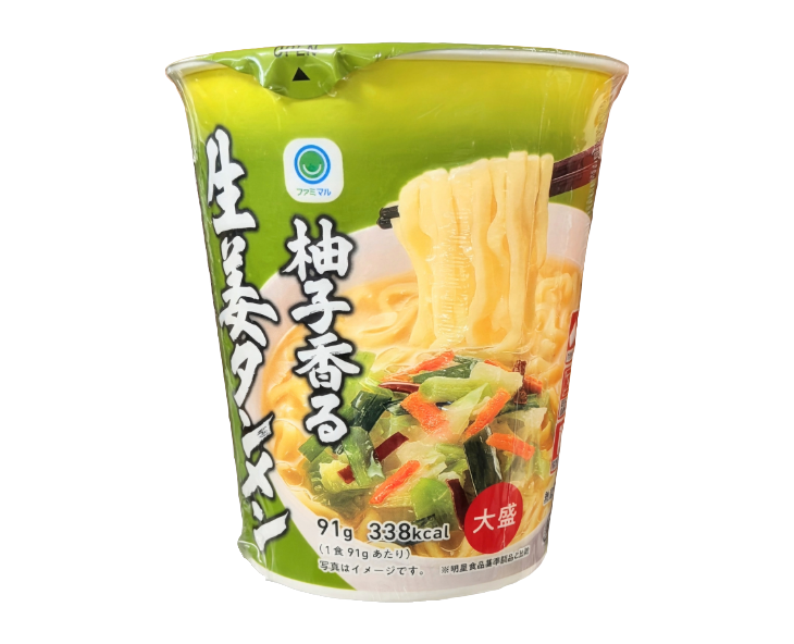 Family Mart Japan Ginger Tanmen Noodles