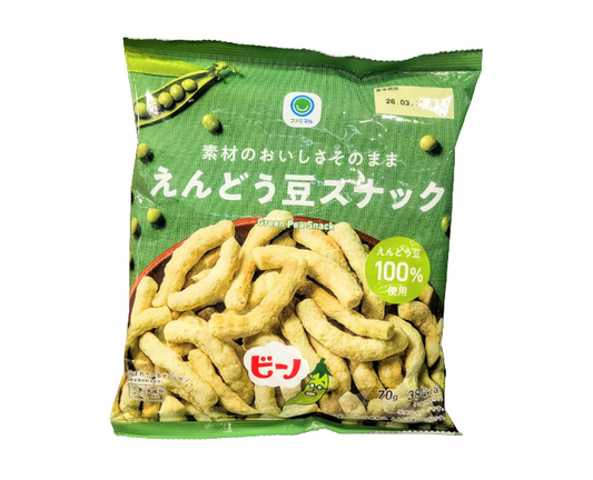 Family Mart Japan green pea snack
