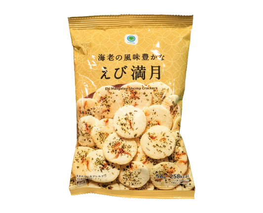 Family Mart Japan Mangetsu Shrimp Rice Crackers