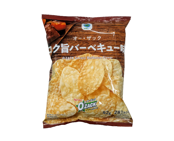 Family Mart Japan O'ZACK Savory BBQ Potato Snack