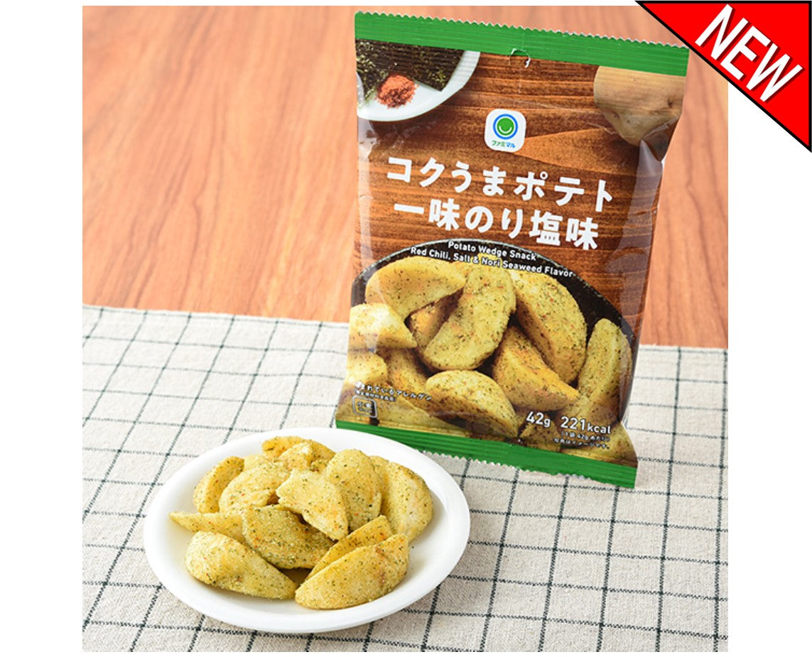 Family Mart Red Chili, Salt & Nori Seaweed Potato Wedges