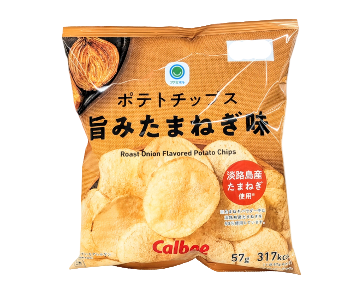 Family Mart Japan Roasted Onion Potato Chips