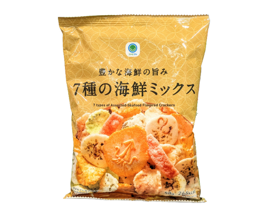 Family Mart Japan Seafood Rice Crackers (7 Assorted Flavors)