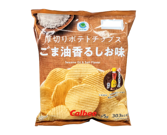Family Mart Japan Sesame Oil & Salt Potato Chips