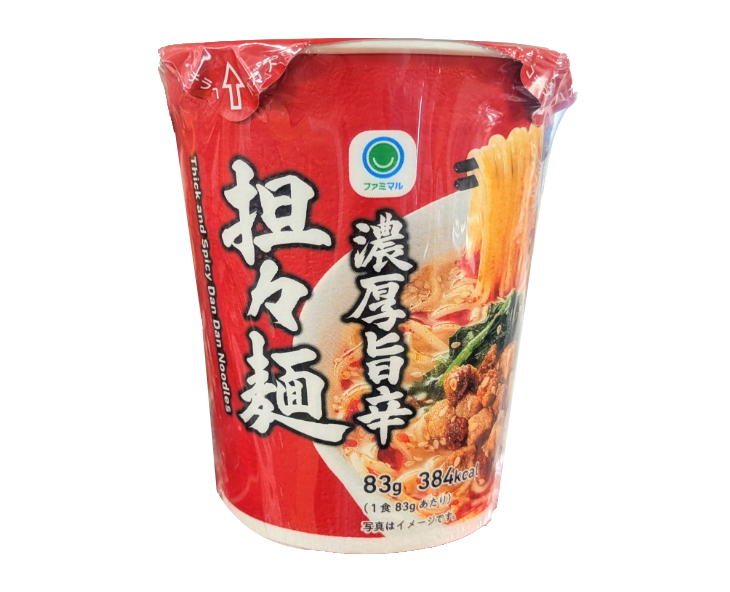 Family Mart Japan Thick & Spicy Dan Dan Noodles