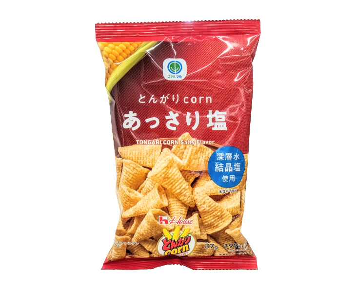 Family Mart Japan Tongari Corn Snack (Salt Flavor)