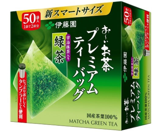 Itoen Premium Green Tea Tetra Bags (50-Pack)