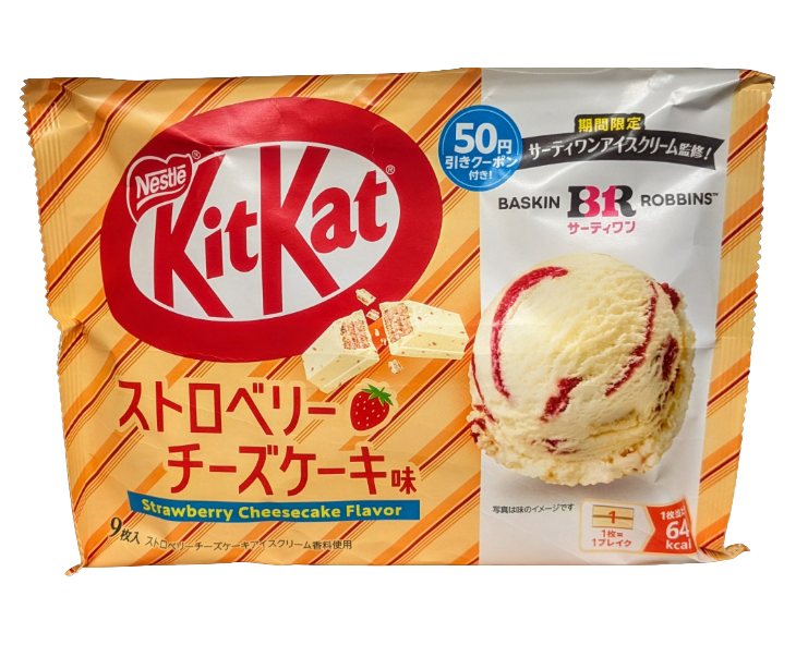 Kit Kat Japan Baskin Robbins Ice Cream (Strawberry Cheesecake) from Japan