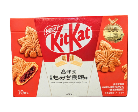 Kit Kat Japan Hiroshima Momiji Manju (Regional Taste Series)