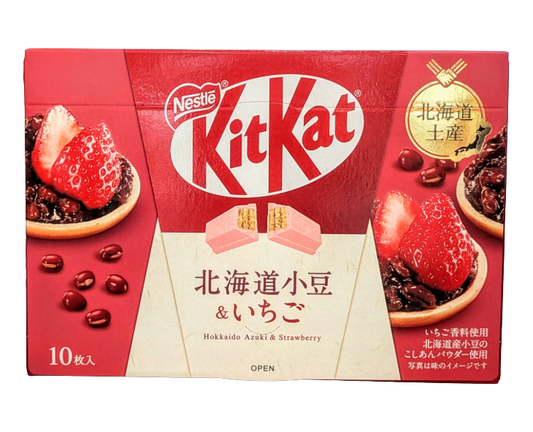 Kit Kat Japan Hokkaido Azuki & Strawberry (Regional Taste Series)