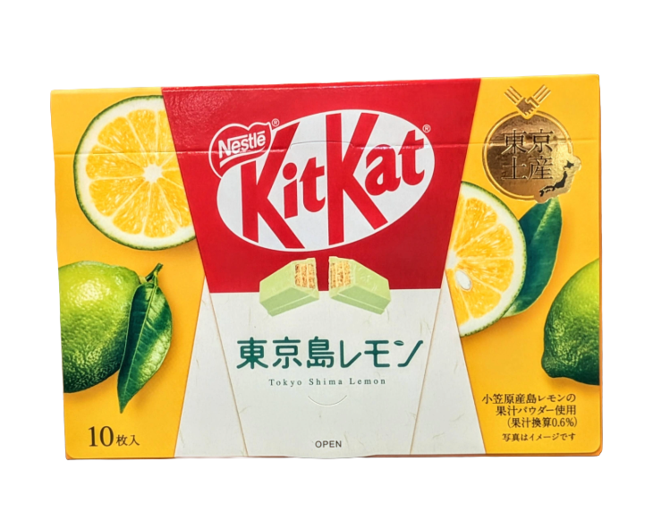 Kit Kat Japan Isle of Tokyo Lemon (Regional Taste Series)