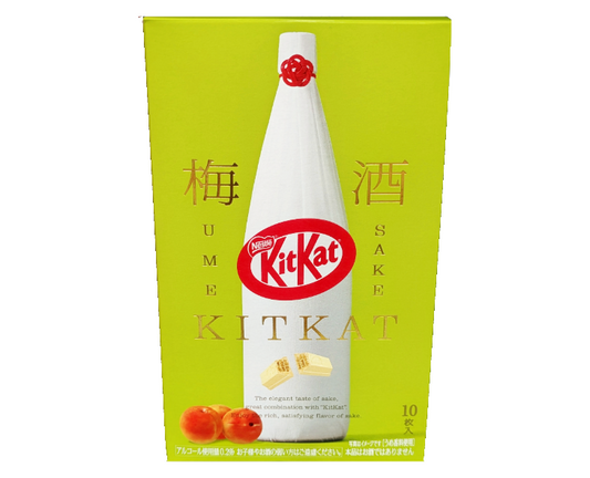Japanese Kit Kat Umeshu sour plum flavor