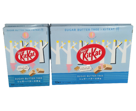 Kit Kat Japan sugar butter sand tree flavor