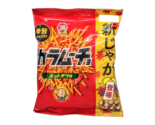 Koikeya Karamucho Hot Chili Potato Sticks from Japan